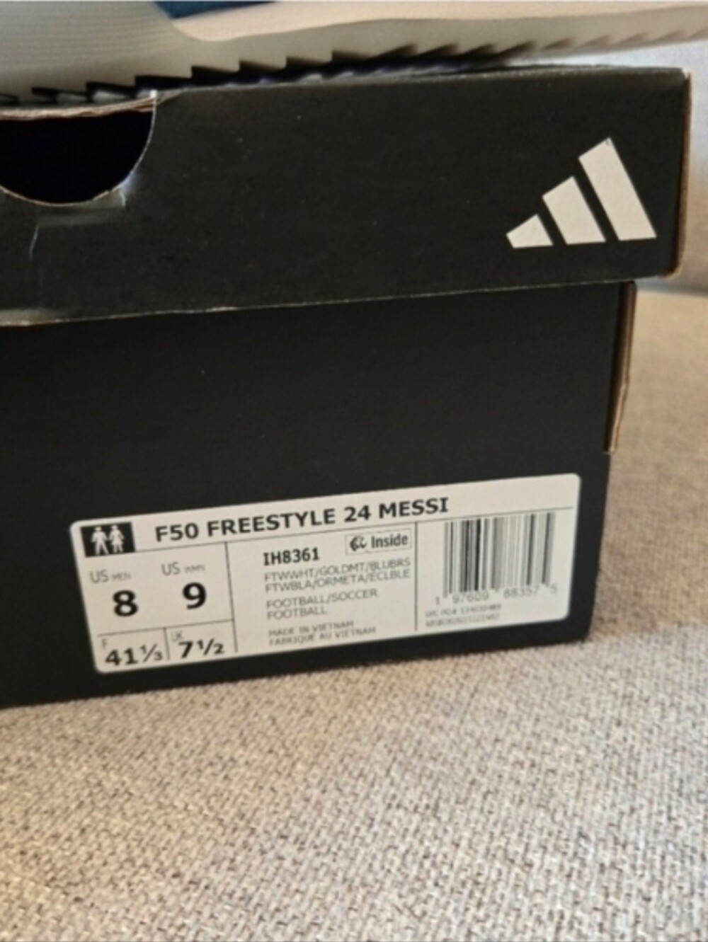 Adidas F50 Lionel Messi Freestyle Men 8 Soccer Argentina IH8361 Copa 0626 - Picture 10 of 10